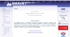 Desktop Screenshot of amavet.org
