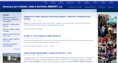 Desktop Screenshot of amavet.cz