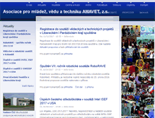 Tablet Screenshot of amavet.cz